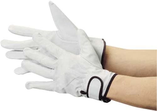 マジック式手袋豚本革製