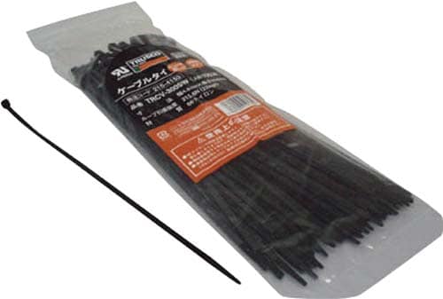 ケーブルタイ幅4.8×250 最大結束φ74耐候性