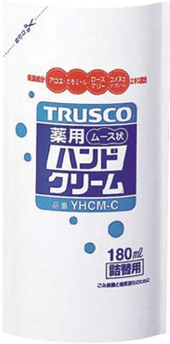 薬用ムース状ハンドクリーム 詰替用 180ml