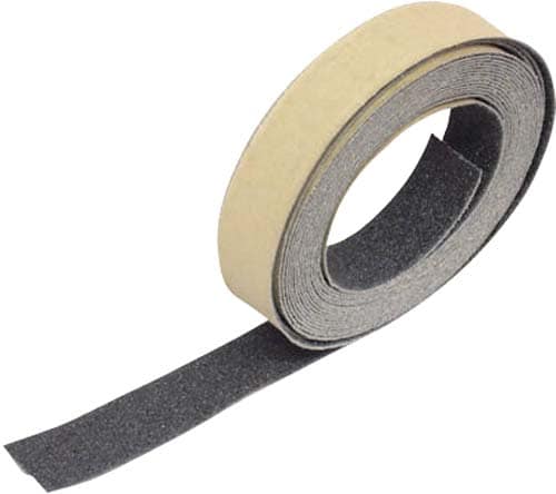 ノンスリップテープ屋外用 5m×25W 黒