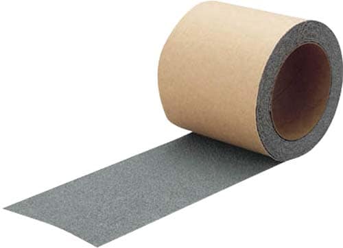 ノンスリップテープ屋外用 5m×100W グレー