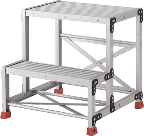 アルミ合金製作業台 2段 500×400mm