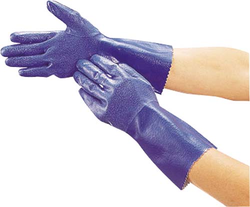 ニトリル手袋 耐油・耐薬品用