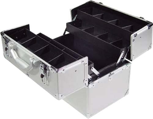 アルミケース両開き 2段