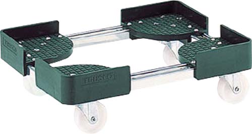 伸縮式コンテナ台車 400×600mmステンレス製