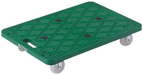 樹脂製平台車ルートバン 370×500mm 緑