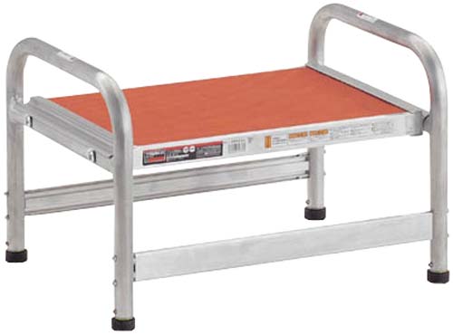 アルミ製作業用踏台 アジャスター付 AF−A1