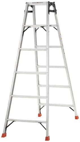 ◆アルミ合金製はしご兼用脚立 高さ1.98m