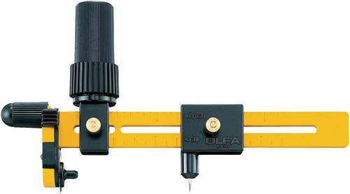 ロータリーコンパスカッター 5本