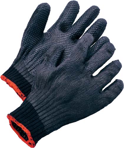 ゴム張り手袋 ダンク ブラック 1双