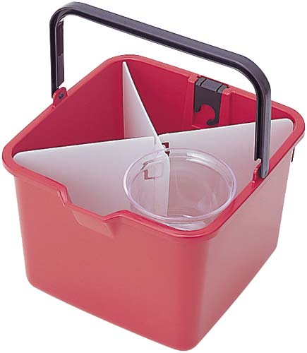 仕切付きバケツ エンジ