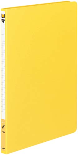 レターファイル(色厚板紙) A4縦 黄 10冊