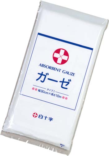 白十字 ガーゼ 30cm×10m