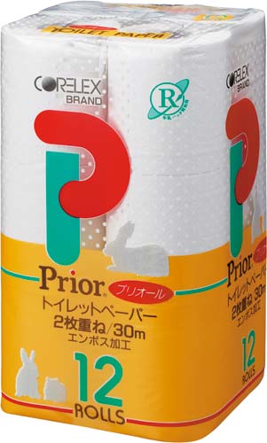 プリオール ダブル30m 12個入×8