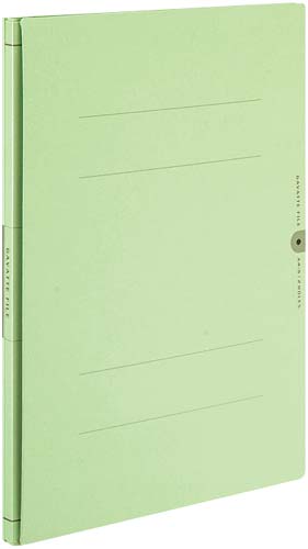 ガバットファイルVA活用タイプ紙製A4縦緑10冊