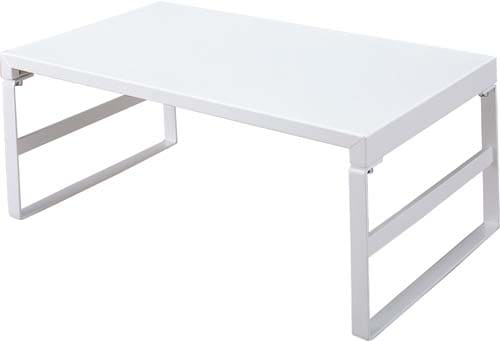 机上台 ハイタイプ 幅390mm 白