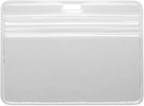 防水チャック付名札(名刺サイズ)ケース 10枚入