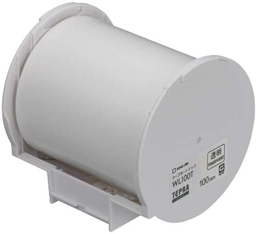 テプラ グランド 専用テープ 100mm透明ラベル