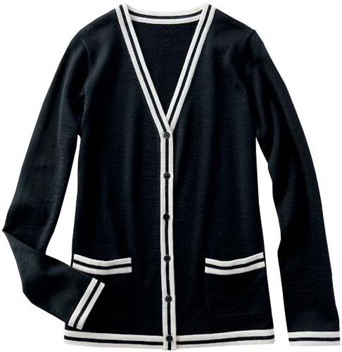 カーディガン 59978 ブラック 15号