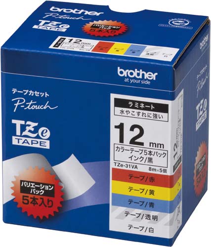 ピータッチ アソートパック12mm 5個