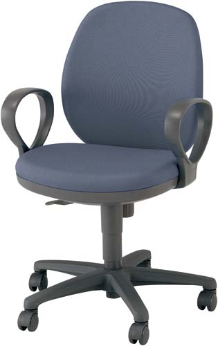 メディックスチェア2 肘付 グレー 4脚以上