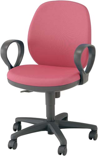 メディックスチェア2 肘付 ピンク 4脚以上