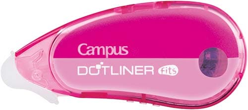 テープのり<ドットライナーフィッツ>本体ピンク5個