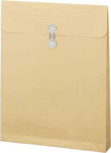 マチハトメ付クラフト封筒 角0 120g 100枚