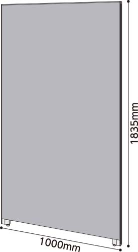 ビルティ スタンダード 高1835幅1000グレー
