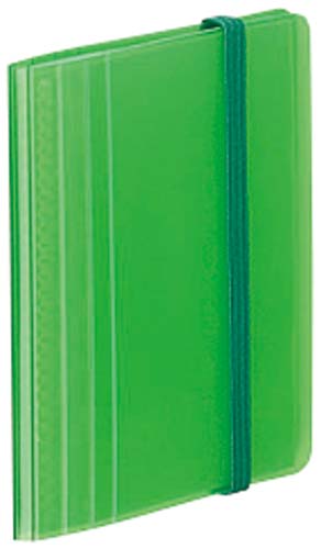 カードホルダー<ノビータ>ミニタイプ黄緑×10冊