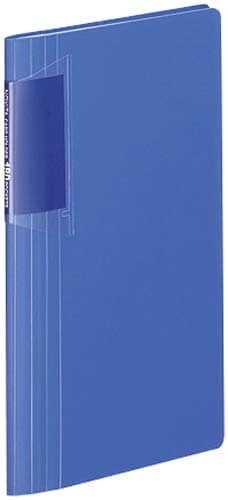 カードホルダー<ノビータ>180名用 青×10冊