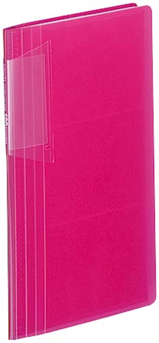 カードホルダー<ノビータ>180名用 桃×10冊