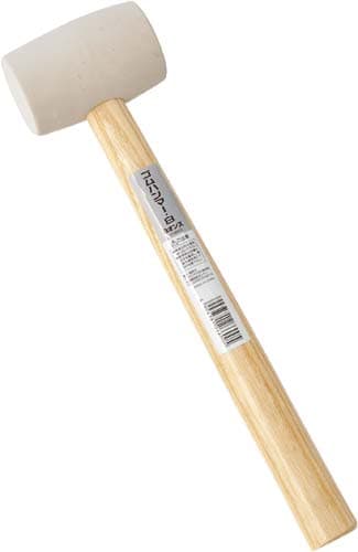 ゴムハンマー 白 8オンス