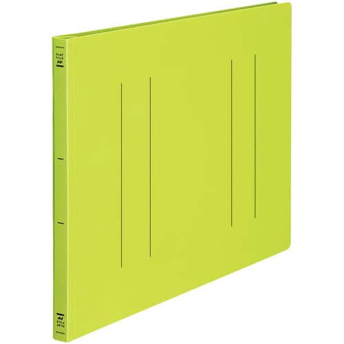 フラットファイル<PP> A3横 黄緑 10冊