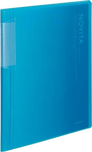 ノビータ クリアカラー B5縦 20P 淡青10冊
