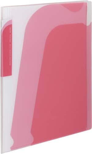 ポケットブック<ノビータ>4Pチャック付ピンク5冊