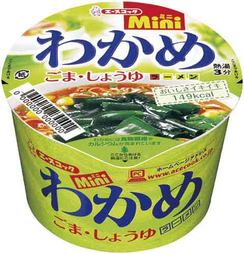 ミニわかめごま醤油ラーメン 38g x12