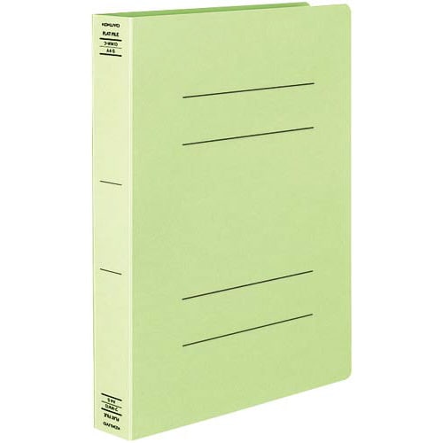フラットファイルXスーパーワイド A4縦緑30冊