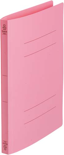 フラットFクイックイン<PP>A4縦 桃 10冊