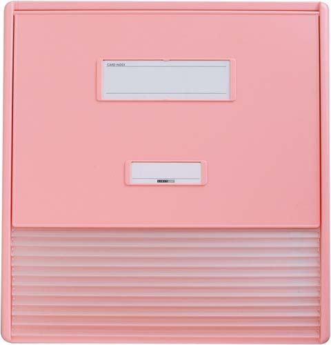 カラーカードインデックス桃11P