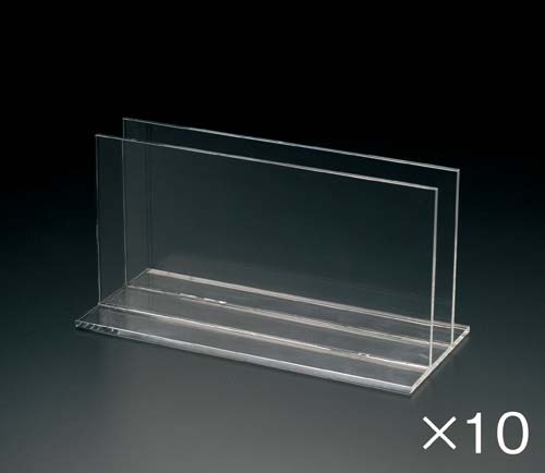 アクリルメニュースタンド 10個