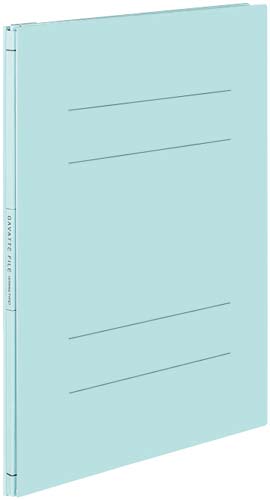 ガバットファイル(ひもとじタイプ)A4縦青 10冊