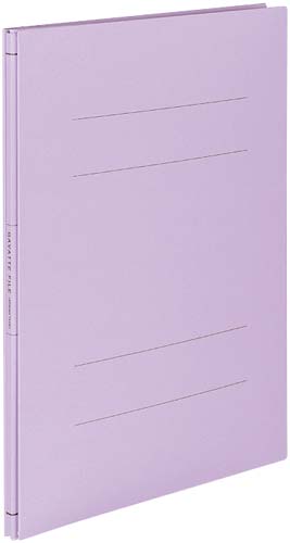 ガバットファイル(ひもとじタイプ)A4縦紫 10冊