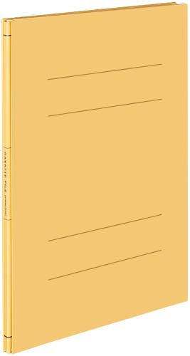ガバットファイル(ひもとじタイプ)A4縦黄 30冊
