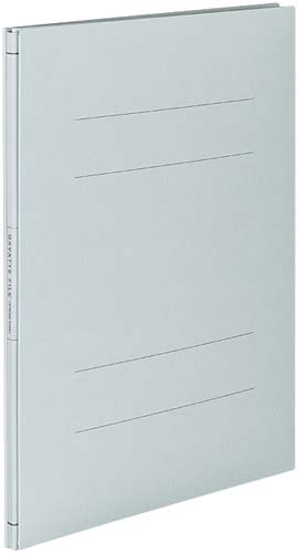 ガバットファイル(ひもとじタイプ)A4縦灰 10冊