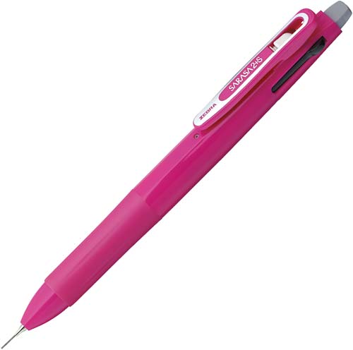 多色ボールペン サラサ2+SB ピンク軸
