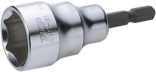 電動ドリル用ショートソケット 17