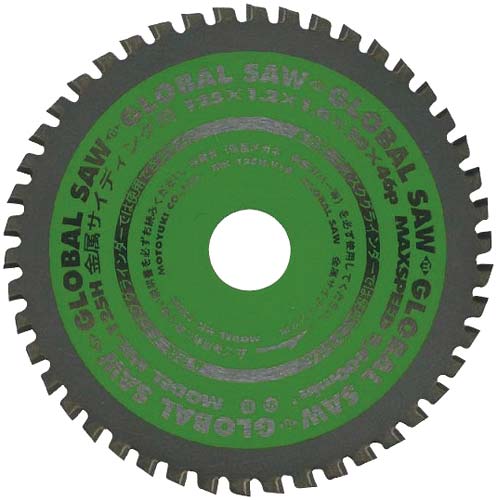グローバルソー 金属サイディング用 125mm