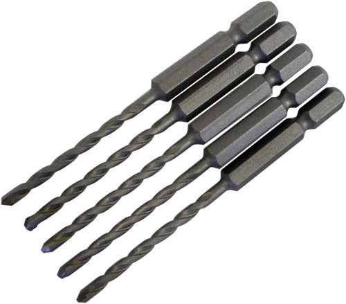 充電ドライバービットドリル 3.5mm 5本セット