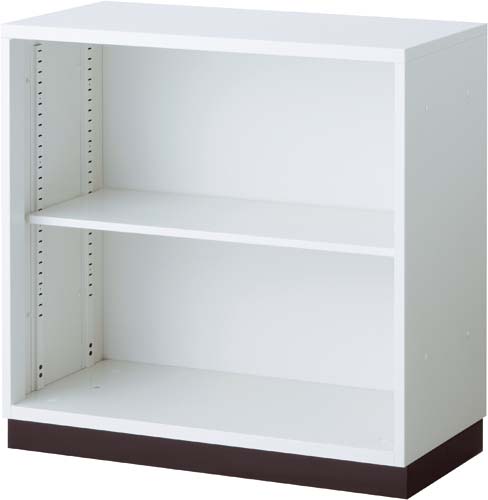 アッセ収納800×400下置2段790オープンBK